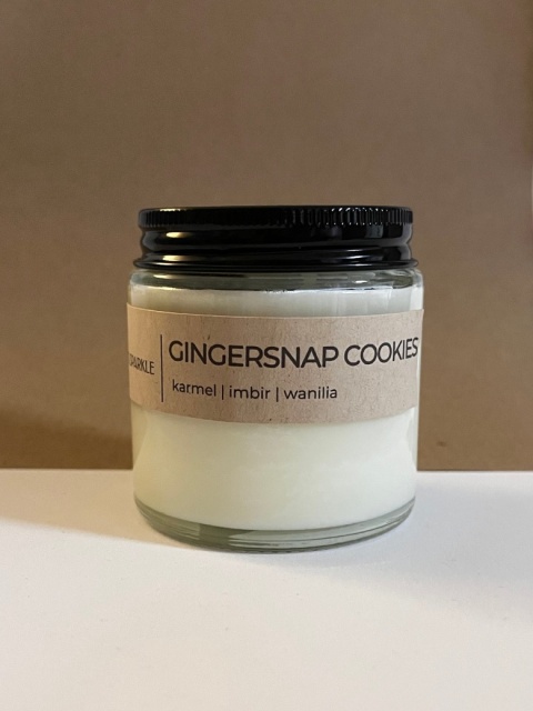 GINGERSNAP COOKIES świeca sojowa 95g GINGERSNAP COOKIES świeca sojowa 95g