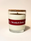 GRZANE WINO Wesołych Świąt świeca sojowa 165g