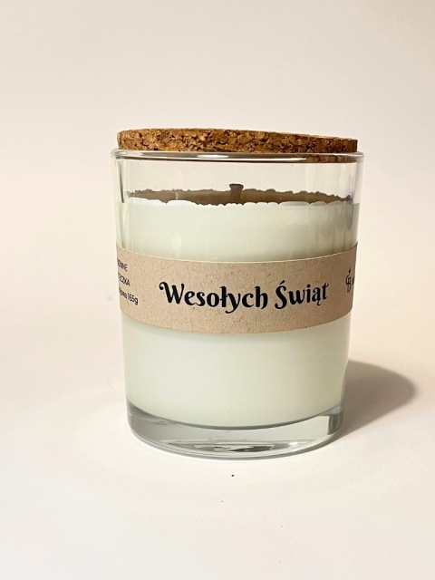 KORZENNE CIASTECZKA Wesołych Świąt świeca sojowa 165g