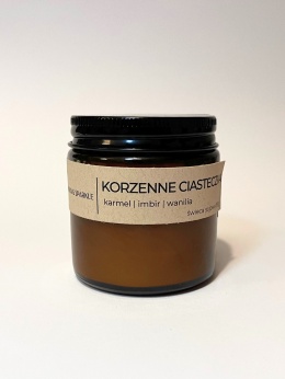 KORZENNE CIASTECZKA świeca sojowa 95g