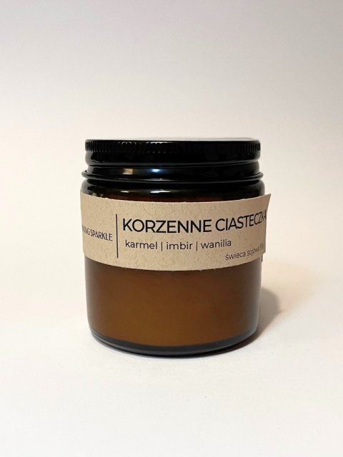 KORZENNE CIASTECZKA świeca sojowa 95g