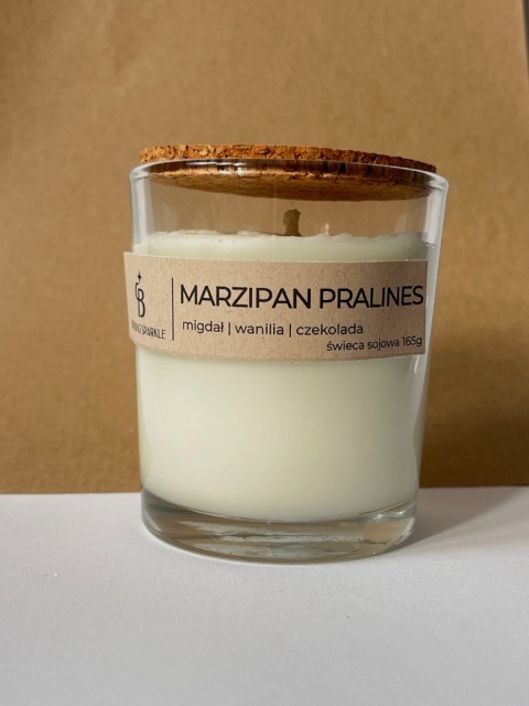 MARZIPAN PRALINES świeca sojowa 165g MARZIPAN PRALINES świeca sojowa 165g