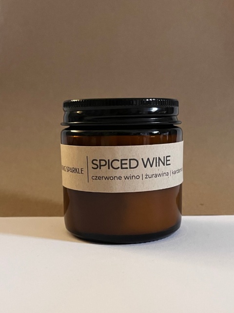 SPICED WINE świeca sojowa 95g SPICED WINE świeca sojowa 95g