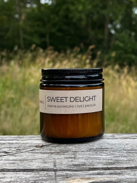 SWEET DELIGHT świeca sojowa 95g SWEET DELIGHT świeca sojowa 95g